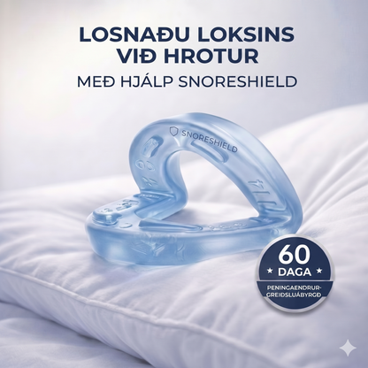 Munnvörn gegn hrota – SnoreShield™