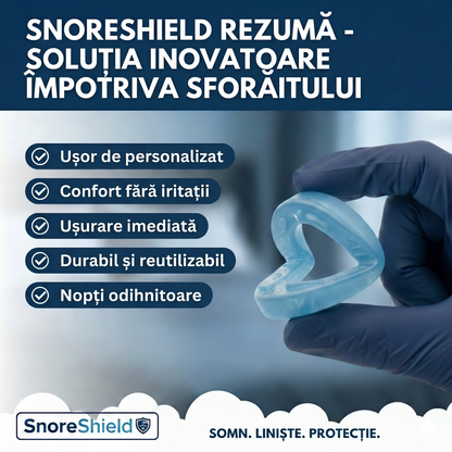 Munnvörn gegn hrota – SnoreShield™